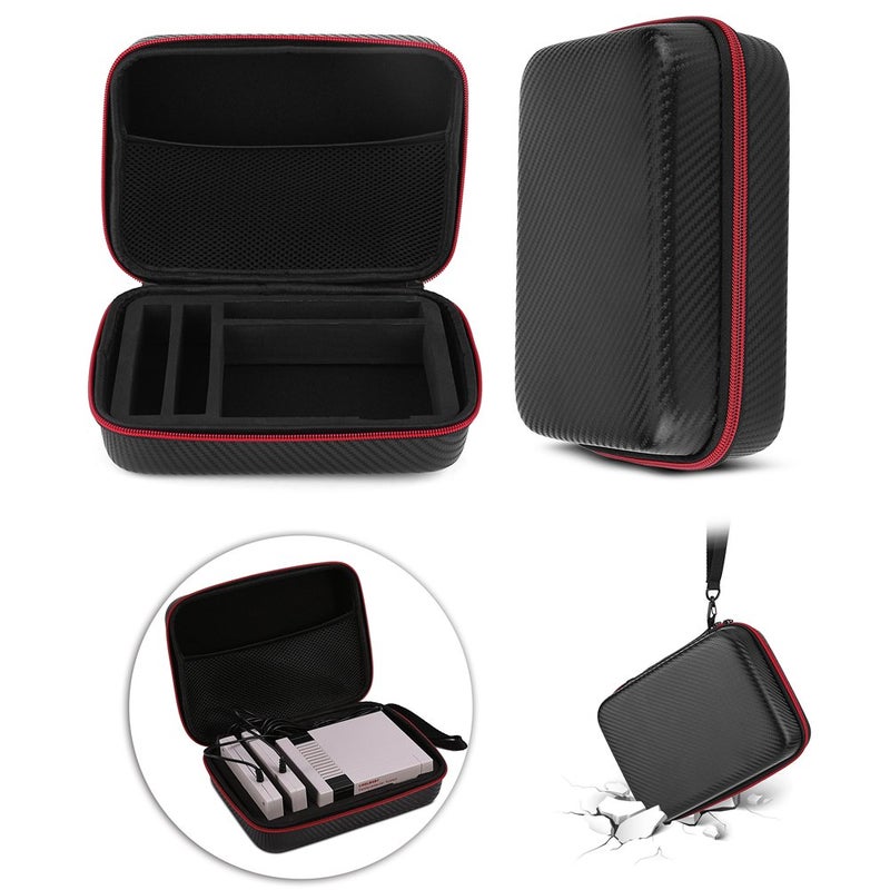 Lazmin Storage Carry Case Bag for NES, Travel Storage Mini Bag for NES Classic Console & Accessory - Image 4